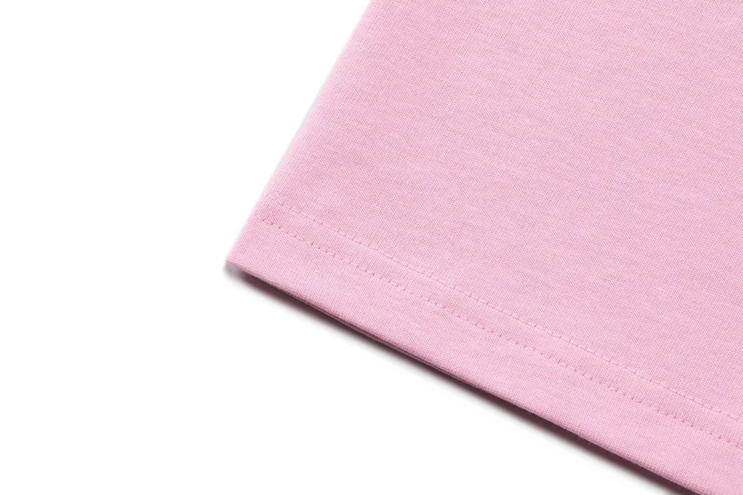 Acne Studios 2026 New Arrival logo Same Style t 100％ 32 ：Pink Size：XS S M L